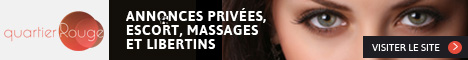 
				Quartier-Rouge - Annonces privé, escort, massage et libertins